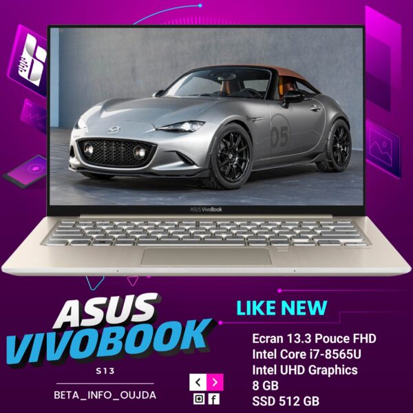 ASUS VIVOBOOK S13 Core i7-8565U