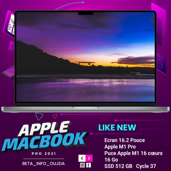 Apple 16 MacBook Pro M1 2021 (MDM)