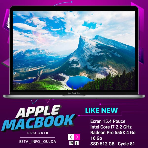 MacBook Pro (15 pouces, 2018)