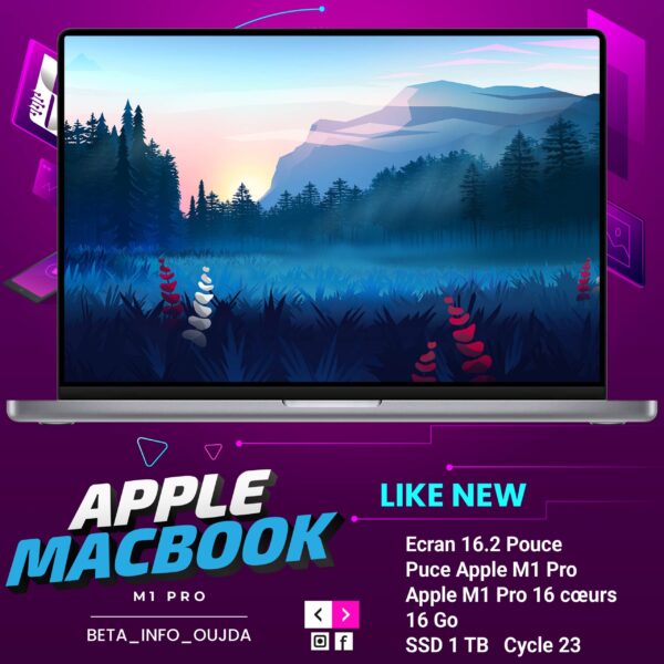Apple MacBook Pro (16 pouces , M1 PRO)