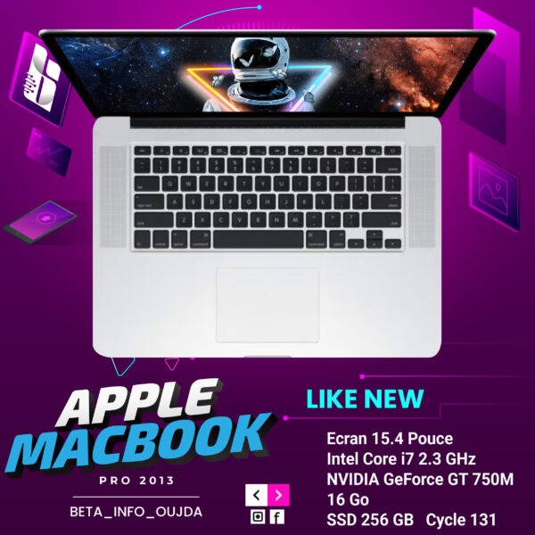 Apple MacBook Pro 2013 I7 2.3 GHz