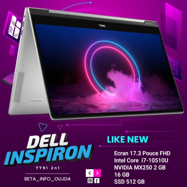DELL INSPIRON 7791 2n1 Tactile