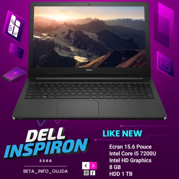 Dell Inspiron 15 5566 Intel Core I5 7200U