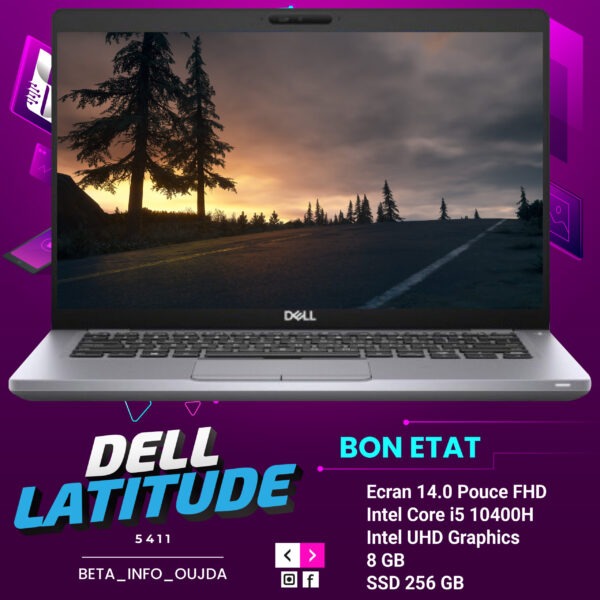 DELL LATITUDE 5411 intel core i5-10400H