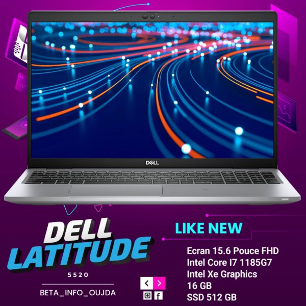 DELL Latitude 5520 i7-1185G7
