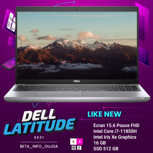 Dell Latitude 5521 I7 11850H