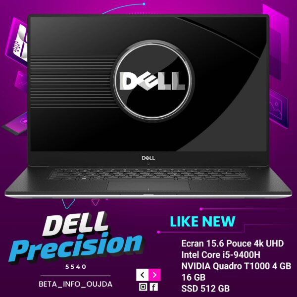 Dell Precision 5540 Laptop i5 9400H