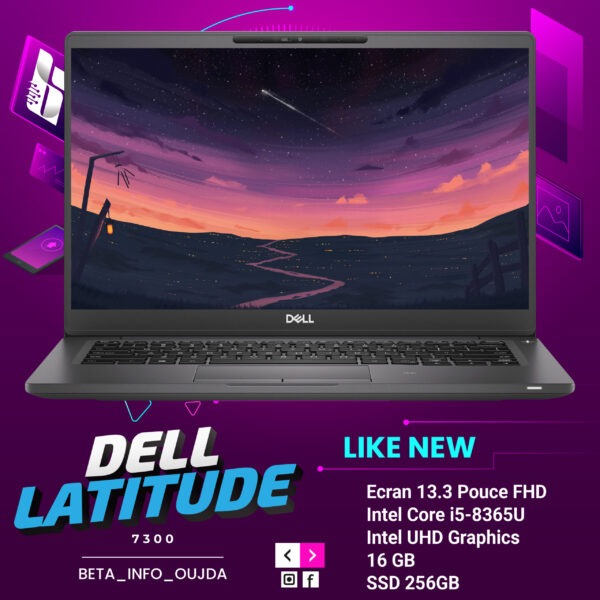 Dell latitude 7300 I5 8365U