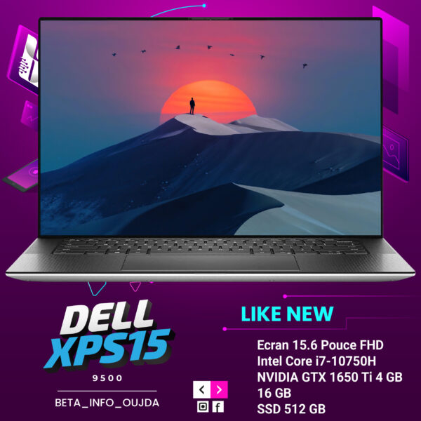 Dell XPS 9500 Core i7 10750H