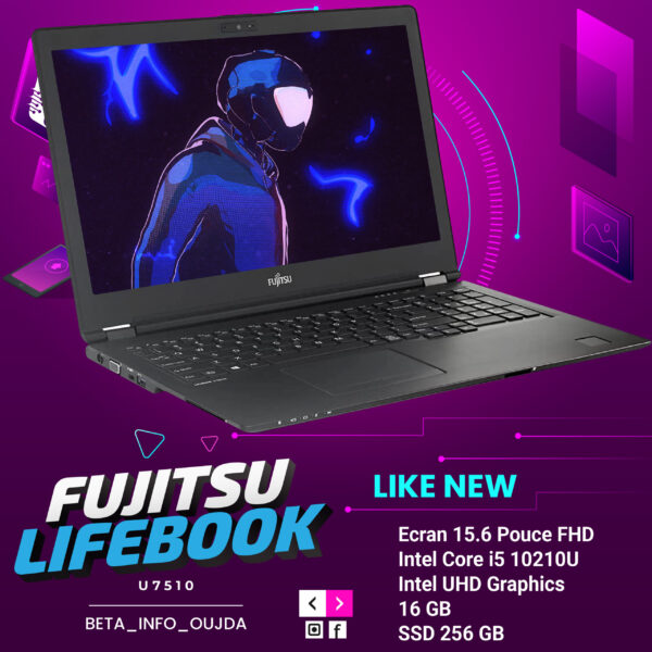 FUJITSU Lifebook U7510 - I5 10210U