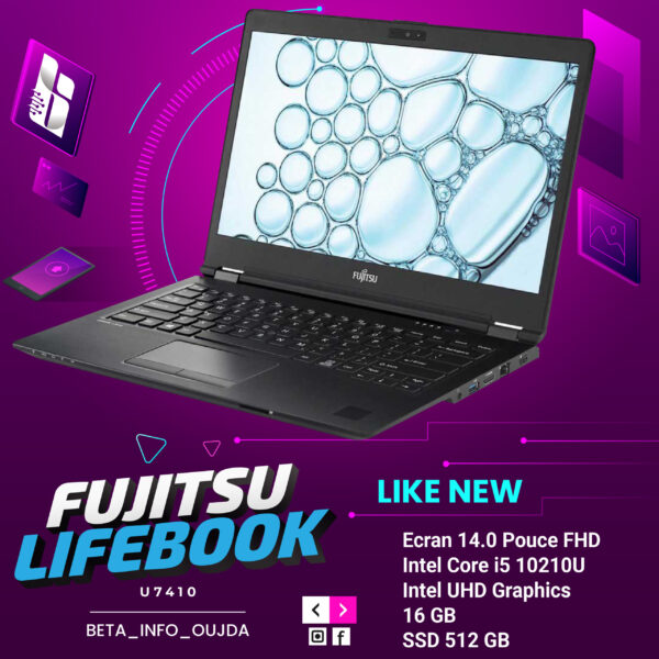 Fujitsu LifeBook U7410 Core i5 10210U