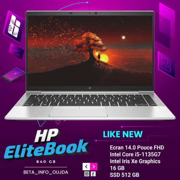 HP ELITEBOOK 840 G8 Core I5-1135G7