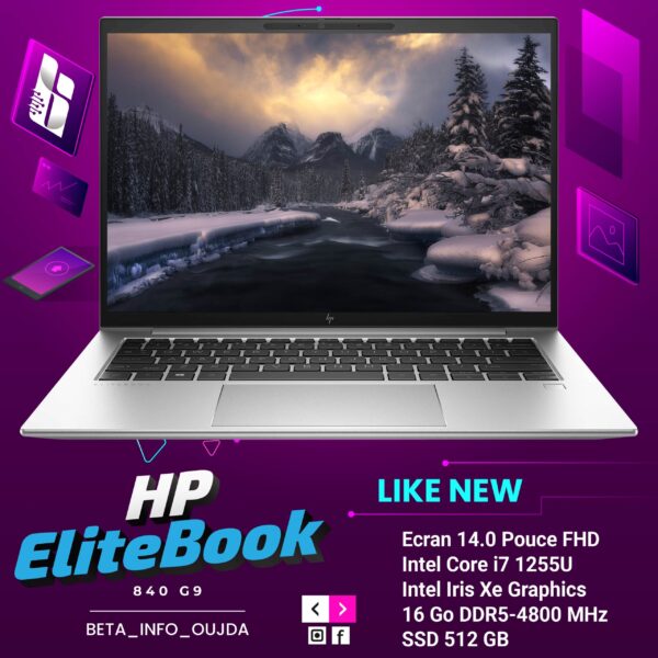 HP EliteBook 840 G9 Intel Core I7 12650h
