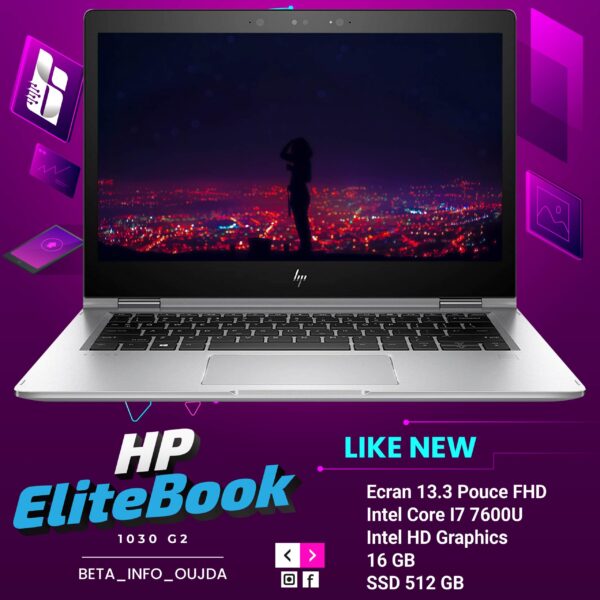 HP ELITEBOOK X360 1030 G2 I7 7600U