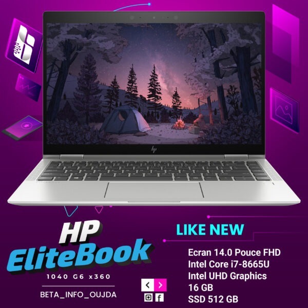 HP EliteBook x360 1040 G6 I7 8665U