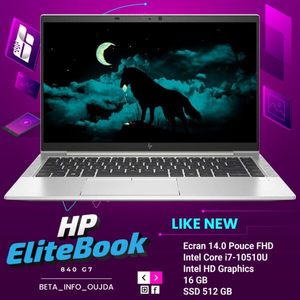 HP Elitebook 840 G7  i7-10510U
