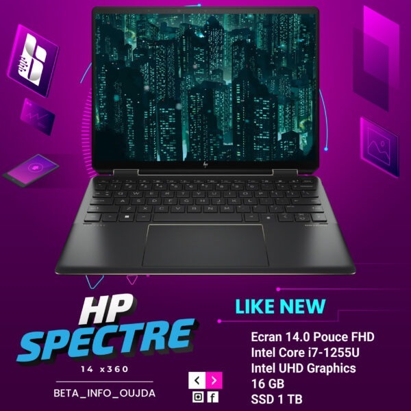 HP Spectre x360 2-in-1 I7 12650