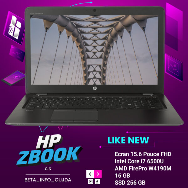 HP ZBOOK LAPTOP G3 i7 6500U
