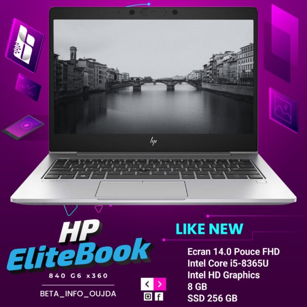 Hp EliteBook 840 G6 x360 Core i5-8365U