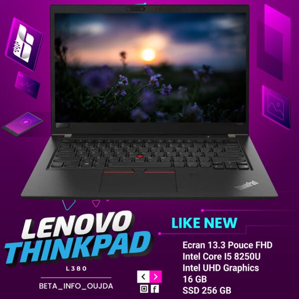 LENOVO THINKPAD L380 INTEL CORE I5 8250U
