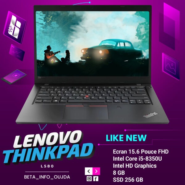 LENOVO THINKPAD L580 Core I5 8350U
