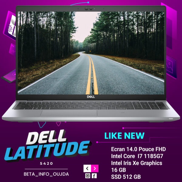 DELL LATITUDE 5420 Intel Core I7 1185G7
