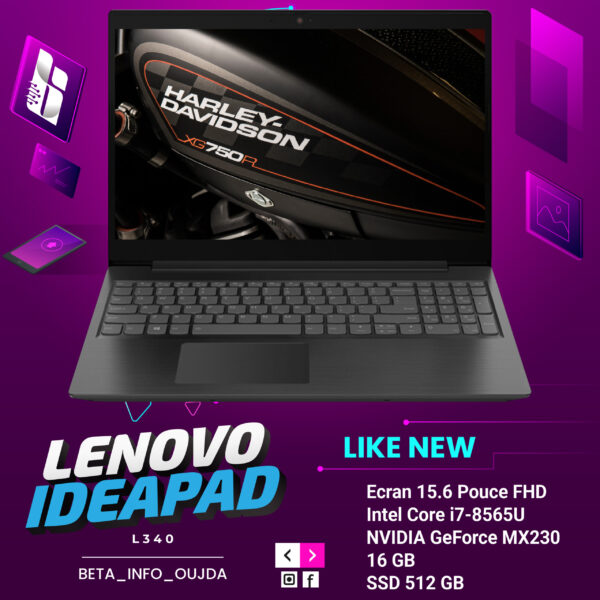 Lenovo IdeaPad L340 i7 8565U