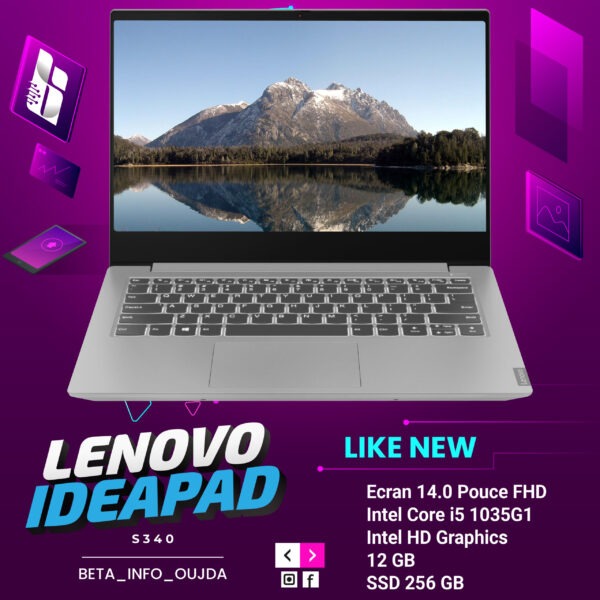 Lenovo Ideapad S340 Intel Core I5 1035G1