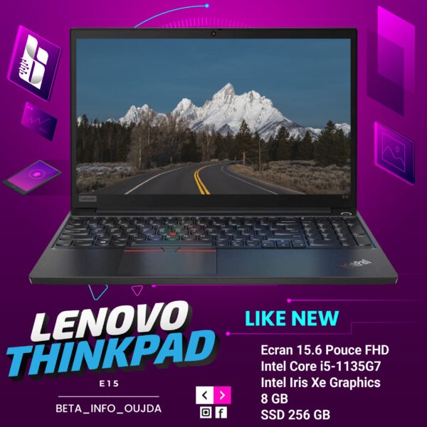 Lenovo ThinPad E15 Core I5 1135G7