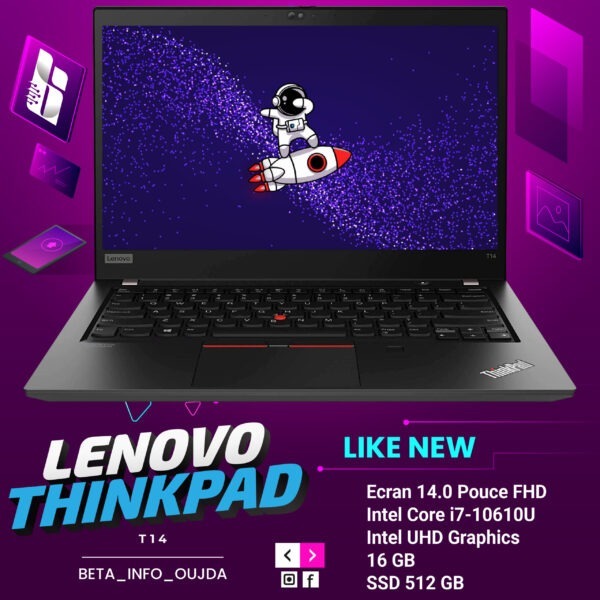 Lenovo ThinkPad T14 Laptop I7 10610U