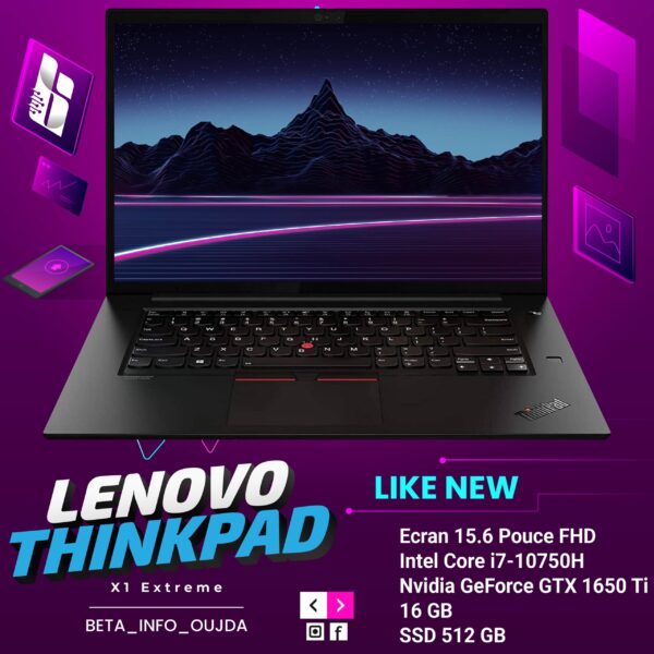 Lenovo ThinkPad X1 Extreme Core i7-10750H