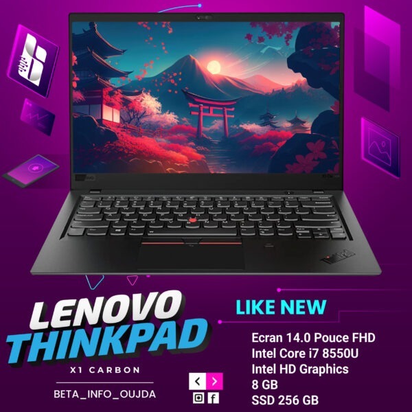 Lenovo Thinkpad X1 Carbon i7 8550U