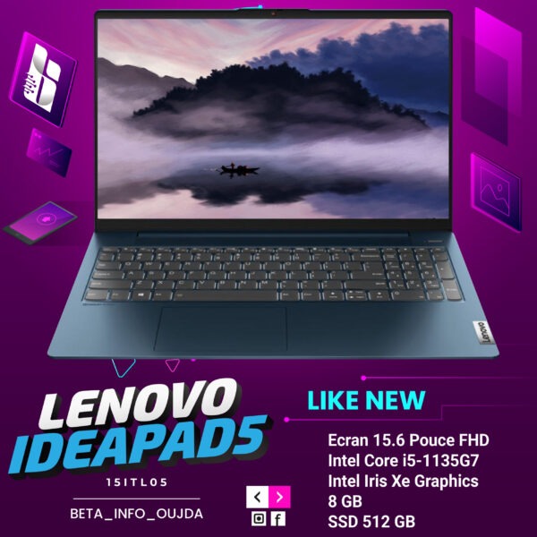 Lenovo ideapad 5 15ITL05 Core I5-1135G7