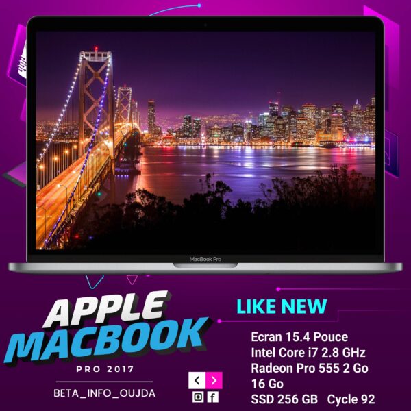 MacBook Pro Core i7 (15 pouces, 2017)