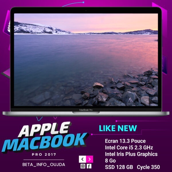 Macbook Pro 13 2017 Intel Core i5 2.3 Ghz