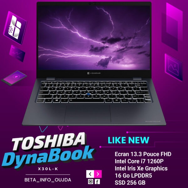 Toshiba Portégé X30L-K Intel Core i7-1260P