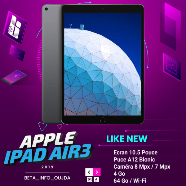 Apple iPad Air 3 (2019) 64Go 4G