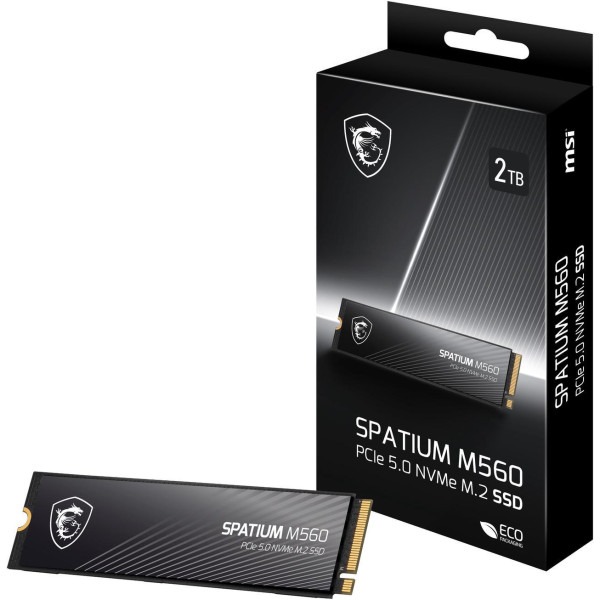 MSI SPATIUM M560 PCIe 5.0 NVMe M.2 2 TB