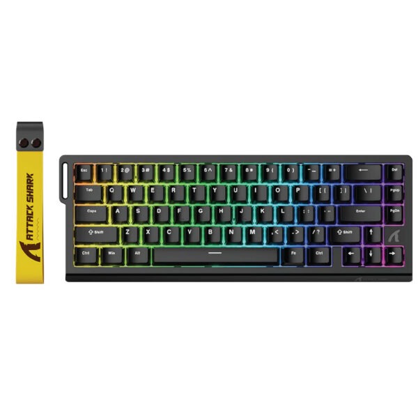 ATTACK SHARK X68 HE Noir (Magnetic Switch)