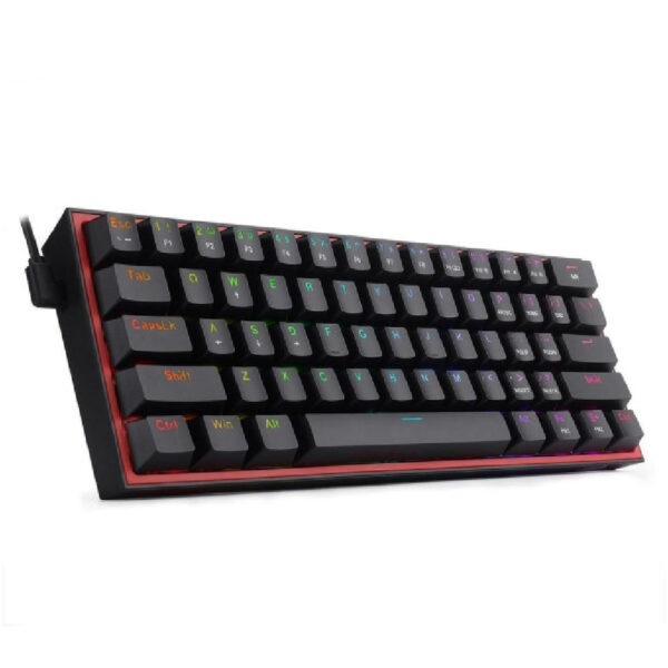 Redragon K617 Fizz 60% RGB Red Switches (Black)