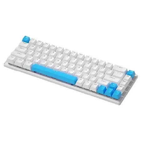 NOVA K68 (Blanc/Bleu)