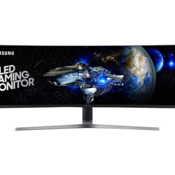 Samsung LC49HG90DMUXEN 49″ Curved QLED Gaming Monitor (3840 x 1080, 120Hz, Occasion)